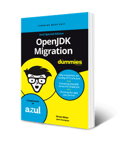 Cover of the book OpenJDK Migration for Dummies, Azul Special Edition, by Simon Ritter