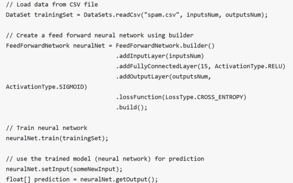 Machine Learning Tutorial for Java Developers
